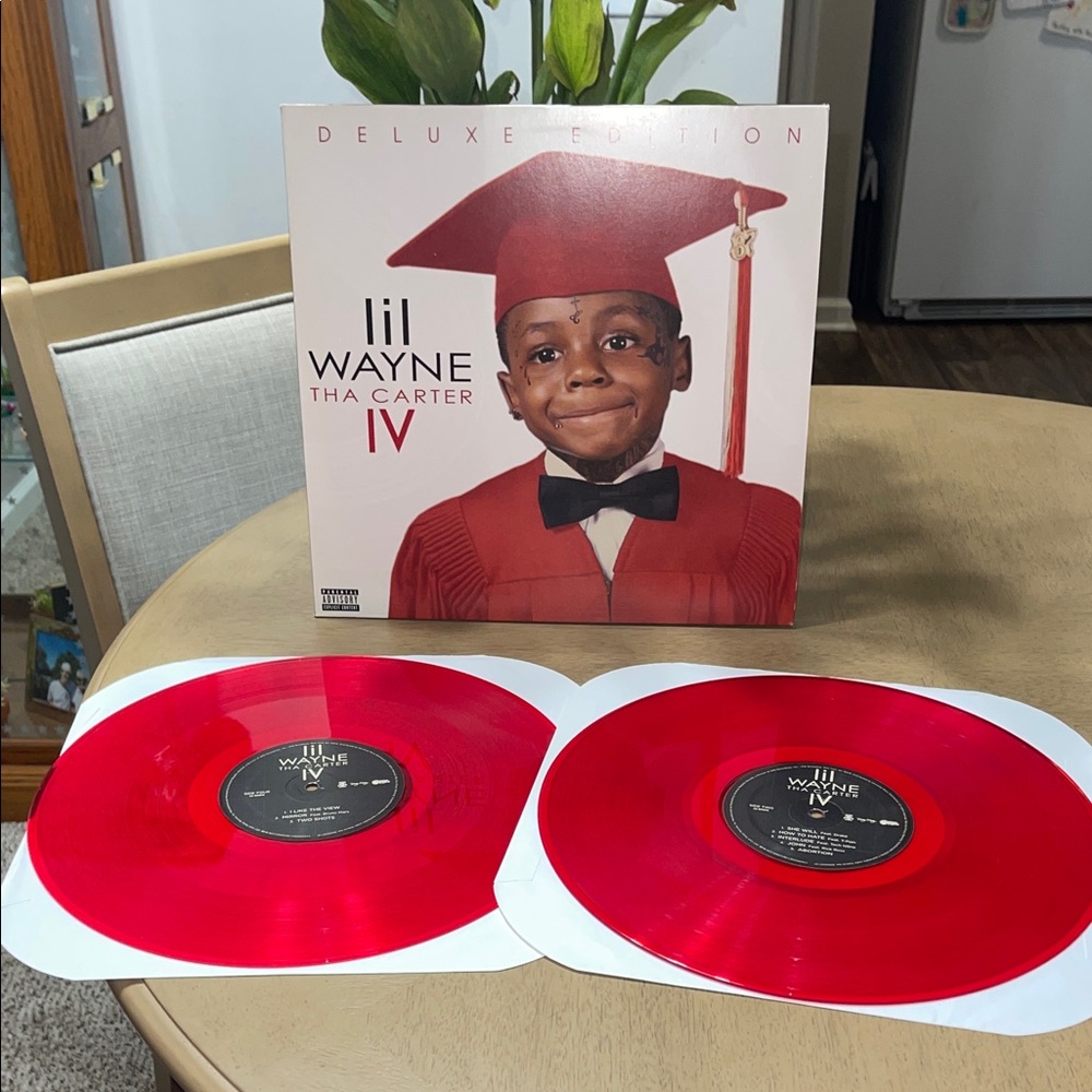 Lil Wayne Tha Carter IV Deluxe Edition Red Vinyl